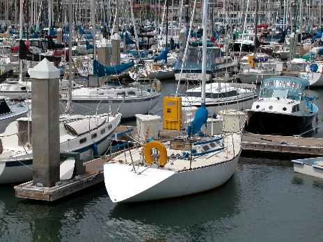 Current berth at South Beach Marina, San Francisco