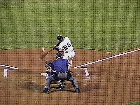 The Good Days: Barry Bonds swings...