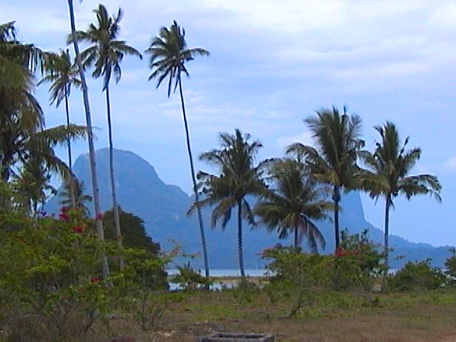 view at El Nido airport as we head to the boat for MIRA