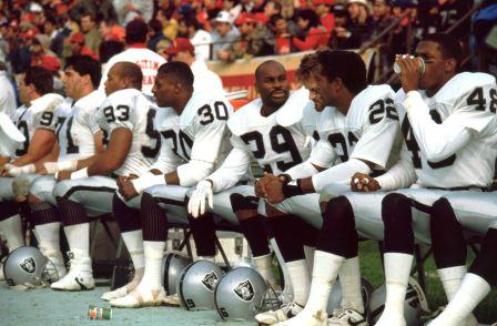 Oakland Raiders Bench